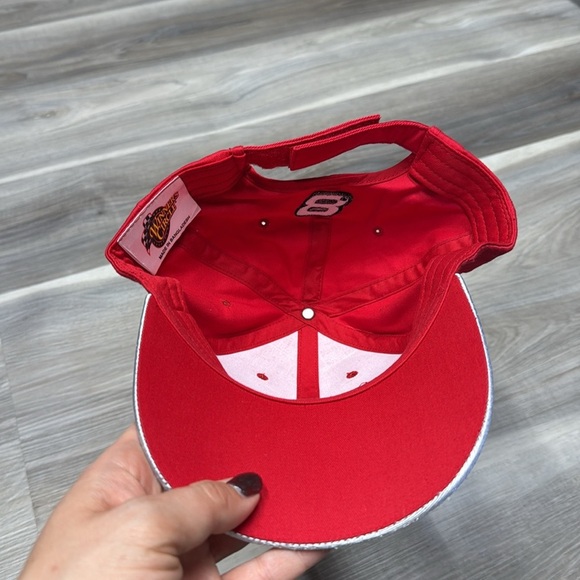 Budweiser Red and White Baseball Cap - Picture 6 of 7
